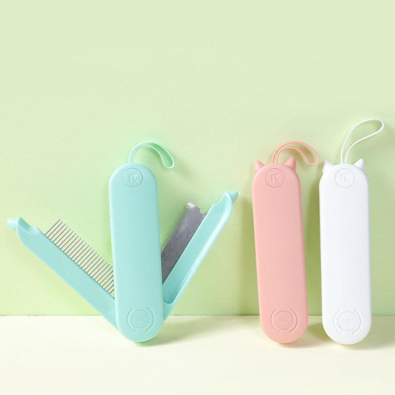 The Ultimate Pet Grooming Companion: 2-In-1 Hair Removal And Detangling Wonder Comb