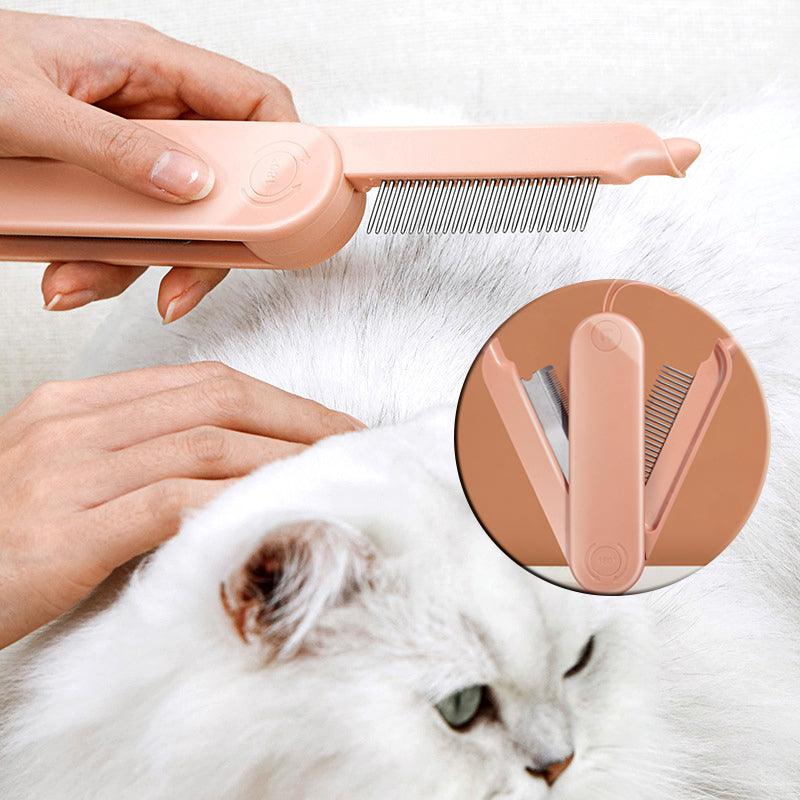 The Ultimate Pet Grooming Companion: 2-In-1 Hair Removal And Detangling Wonder Comb